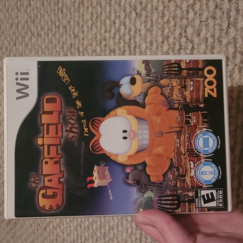 Garfield Nintendo wii game